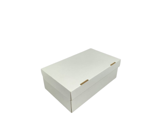 BOITE 31*19*11 CM BLANC (50 PCS)