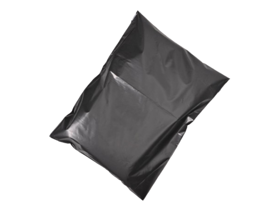 Sac d'Expédition Noir 20x30 cm | Plastique Résistant avec Adhesif