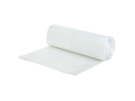 GAINE EN PLASTIQUE 20 CM (50M) BLANC