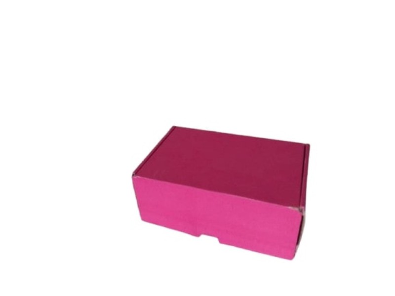 BOITE 20*13*08 FERMÉ ROSE