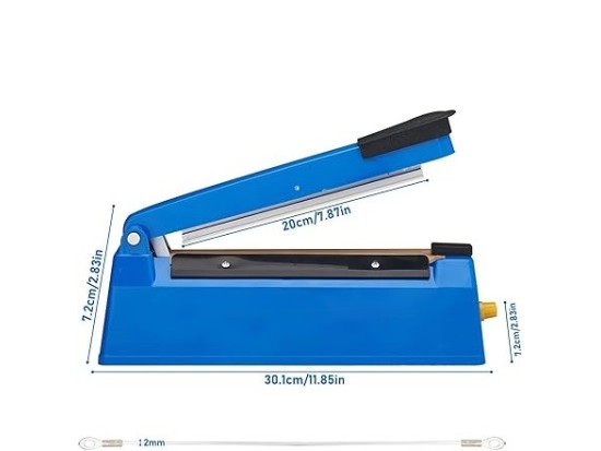 Soudeuse Sac Plastique 200mm - Automatique, 400W, PVA